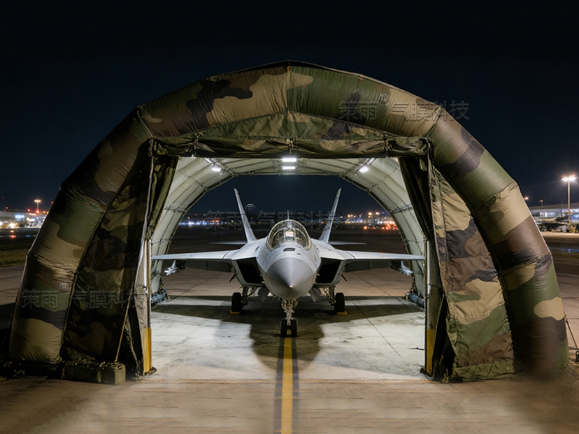 军用充气机库帐篷