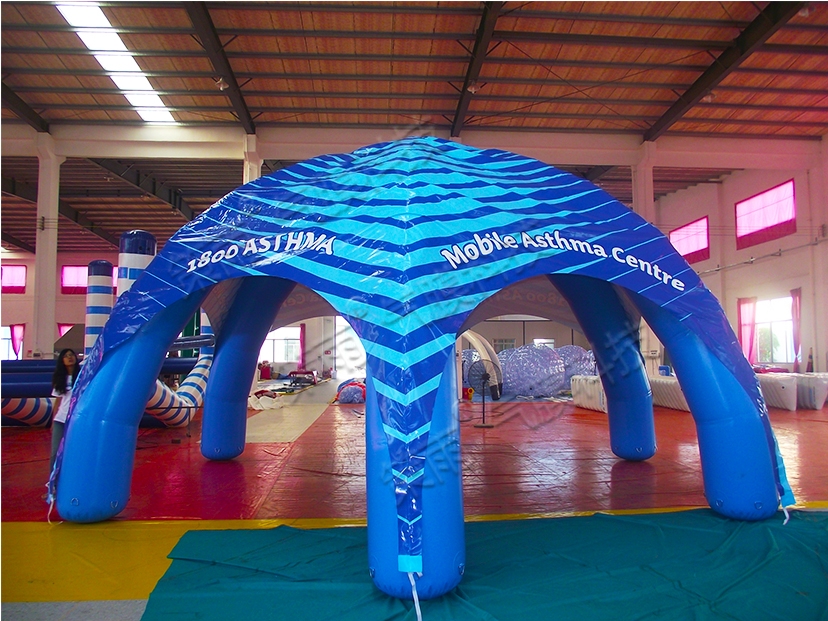 六脚充气医疗科普帐篷