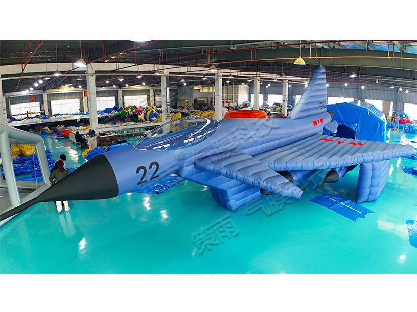 充气歼10仿真战斗机