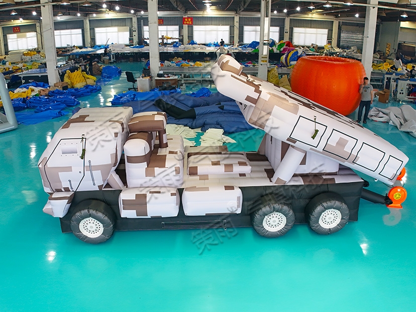 充气海马斯高机动火箭炮假目标