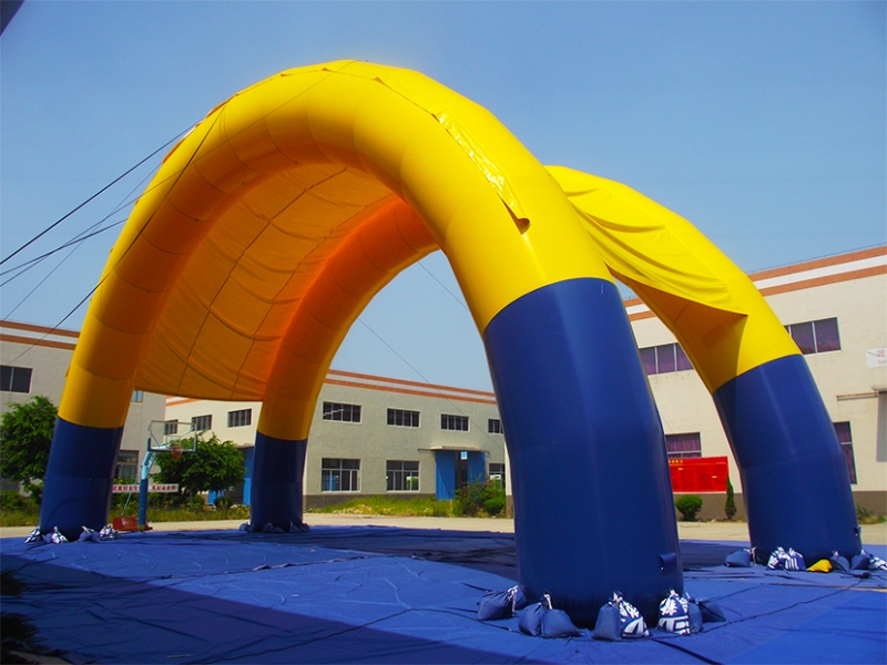 双拱充气遮阳帐篷